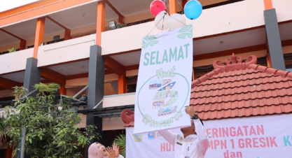 PERINGATAN HUT UPT SMPN 1 GRESIK KE-72 DAN TAHUN BARU ISLAM 1446 H.