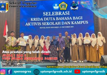 SPENSAGRES MERAIH JUARA 1 DAN 2 LOMBA VIDEO DRAMA BERBAHASA DAERAH