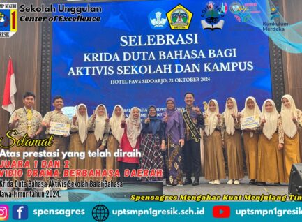 SPENSAGRES MERAIH JUARA 1 DAN 2 LOMBA VIDEO DRAMA BERBAHASA DAERAH