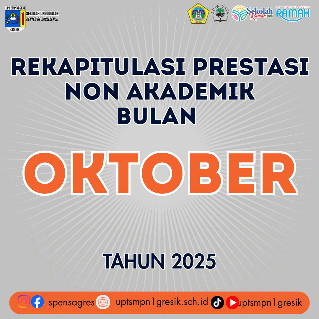 Prestasi Non Akademik Bulan Oktober Tahun 2025
