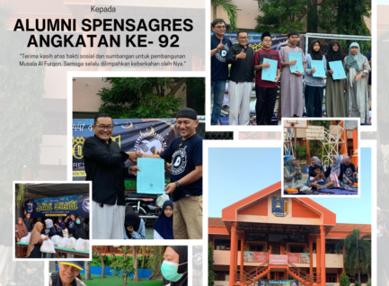 BAKTI SOSIAL ALUMNI SPENSAGRES ANGKATAN KE-92