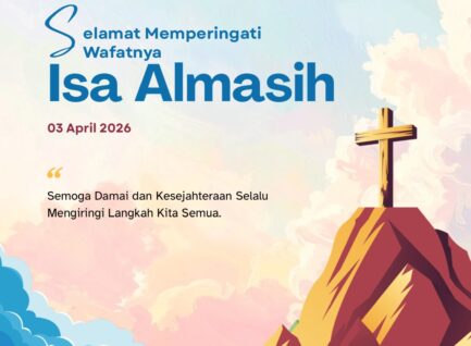 Selamat memperingati Wafatnya Isa Almasih