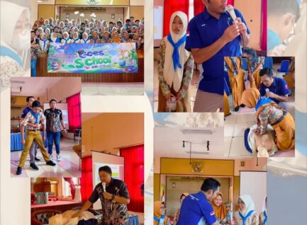 GAK CUMA BELAJAR, TAPI JUGA SIAP MENOLONG SESAMA