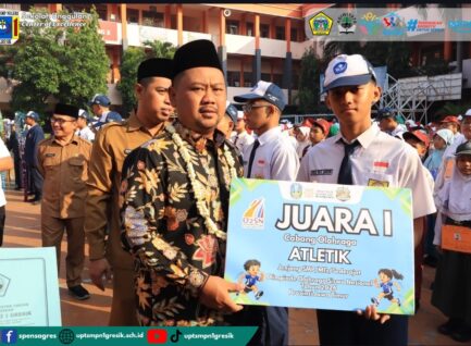 UPT SMPN 1 Gresik Melaju ke O2SN Tingkat Nasional
