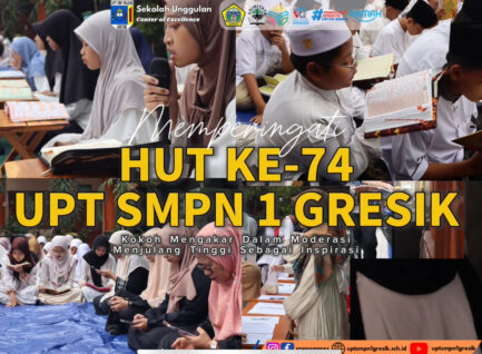 MENJALIN KEBERSAMAAN, MENEBAR KEBERKAHAN DI USIA KE-74